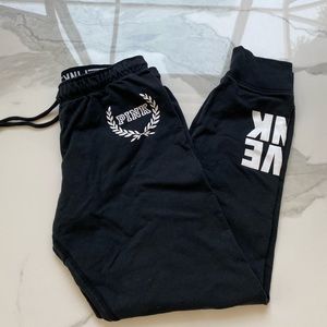 PINK black sweatpants